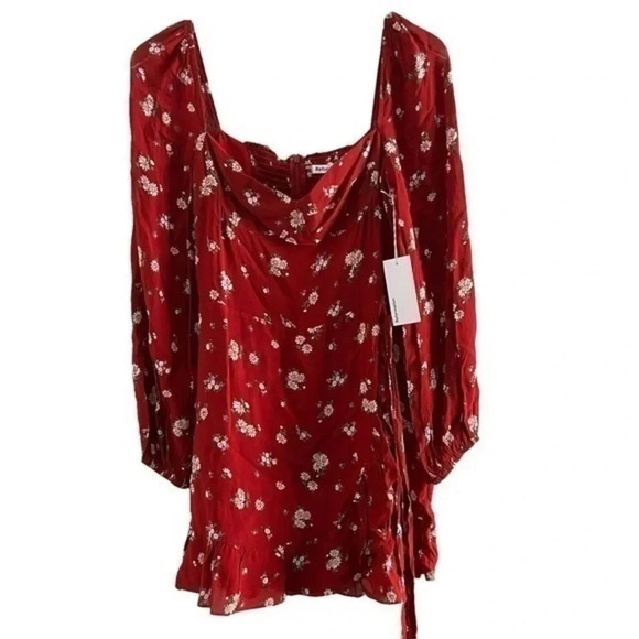 Reformation Cammi Floral Mini Dress B853 - Picture 2 of 4